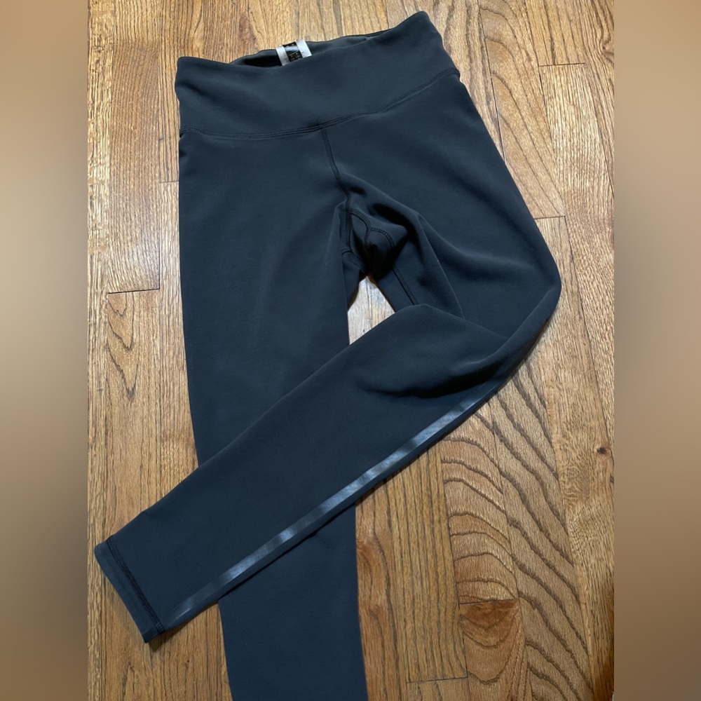 Adidas leggings with leg detail